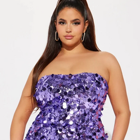 Vestido London Lilas