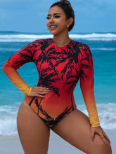 Maiô Plus Size Tropical Esporte Eduarda