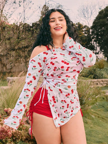 Conjunto Biquíni 3 Peças Plus Size Dalani