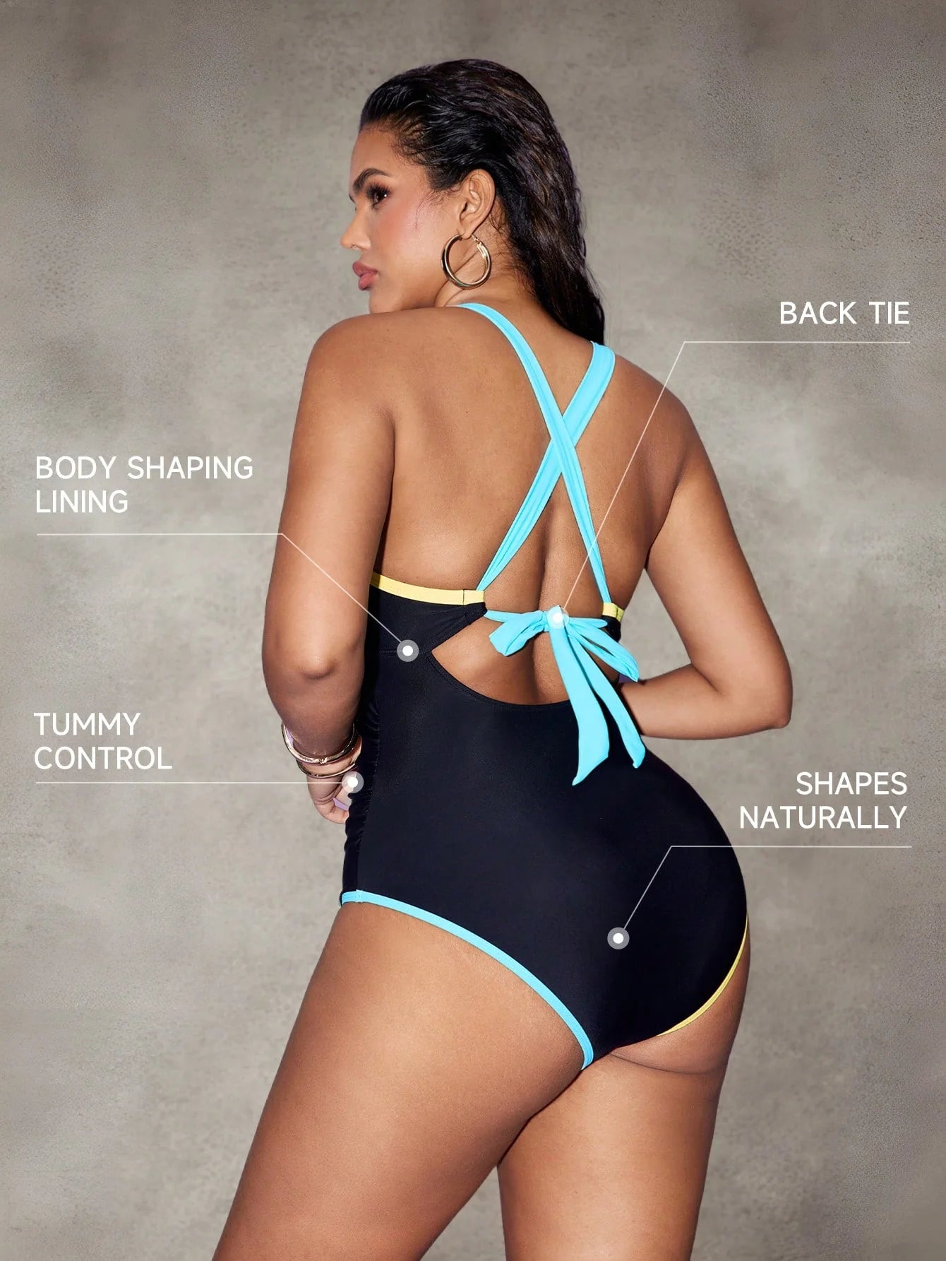 Maiô Modela Cintura Cíntia