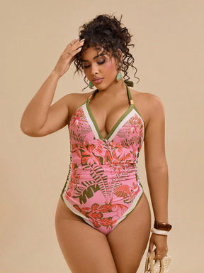 Maiô Minimalista Elegante Plus Size