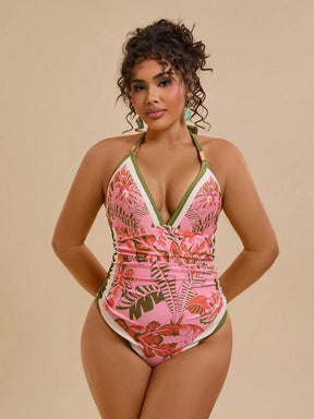 Maiô Minimalista Elegante Plus Size