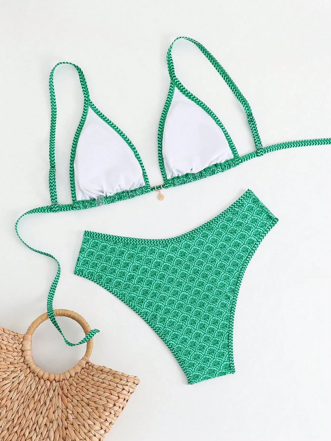Biquíni Verão Verde Plus Size
