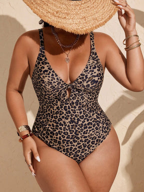 Maiô Leopardo Plus Size