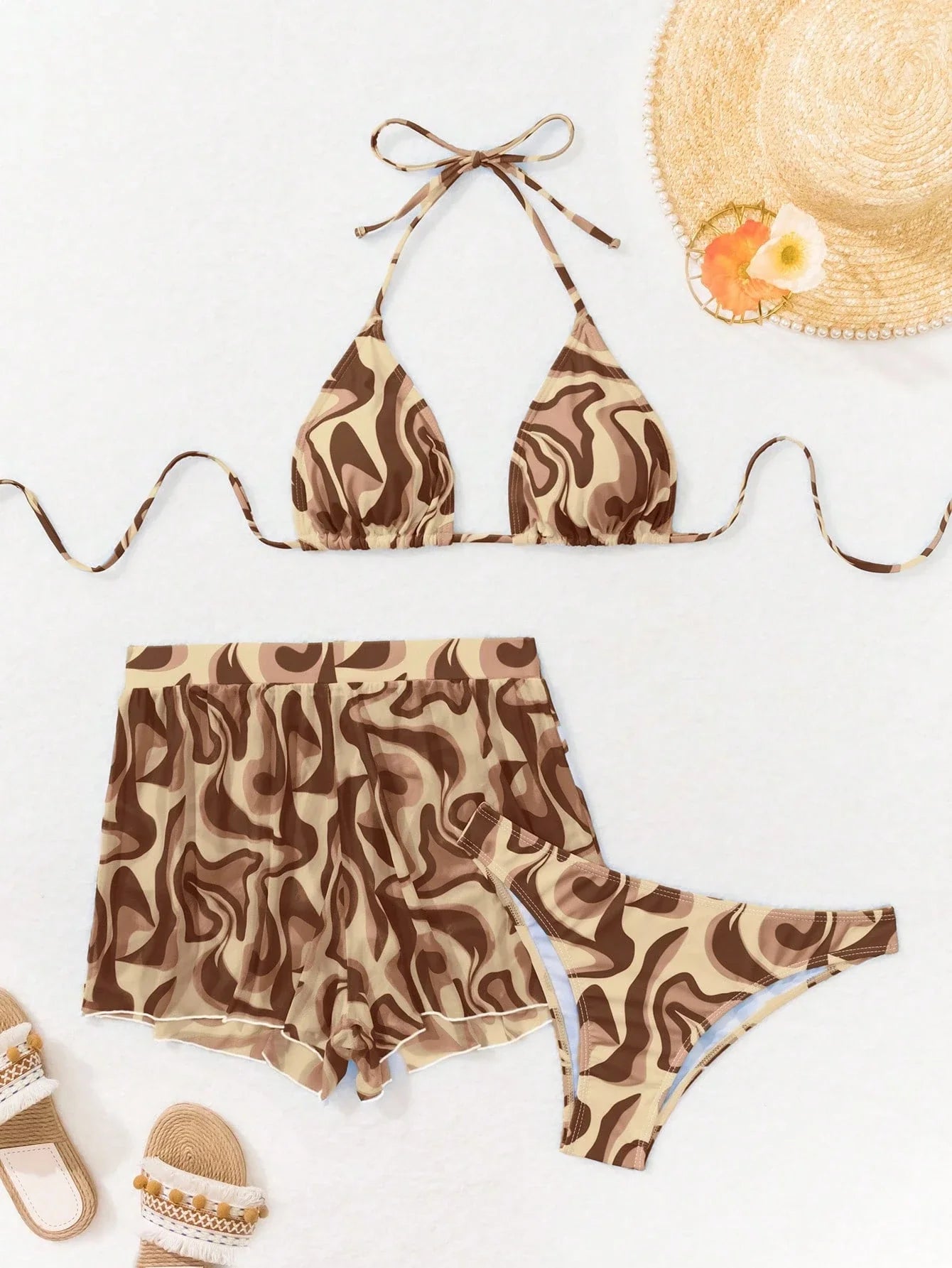 Conjunto Biquíni 3 peças Wendy
