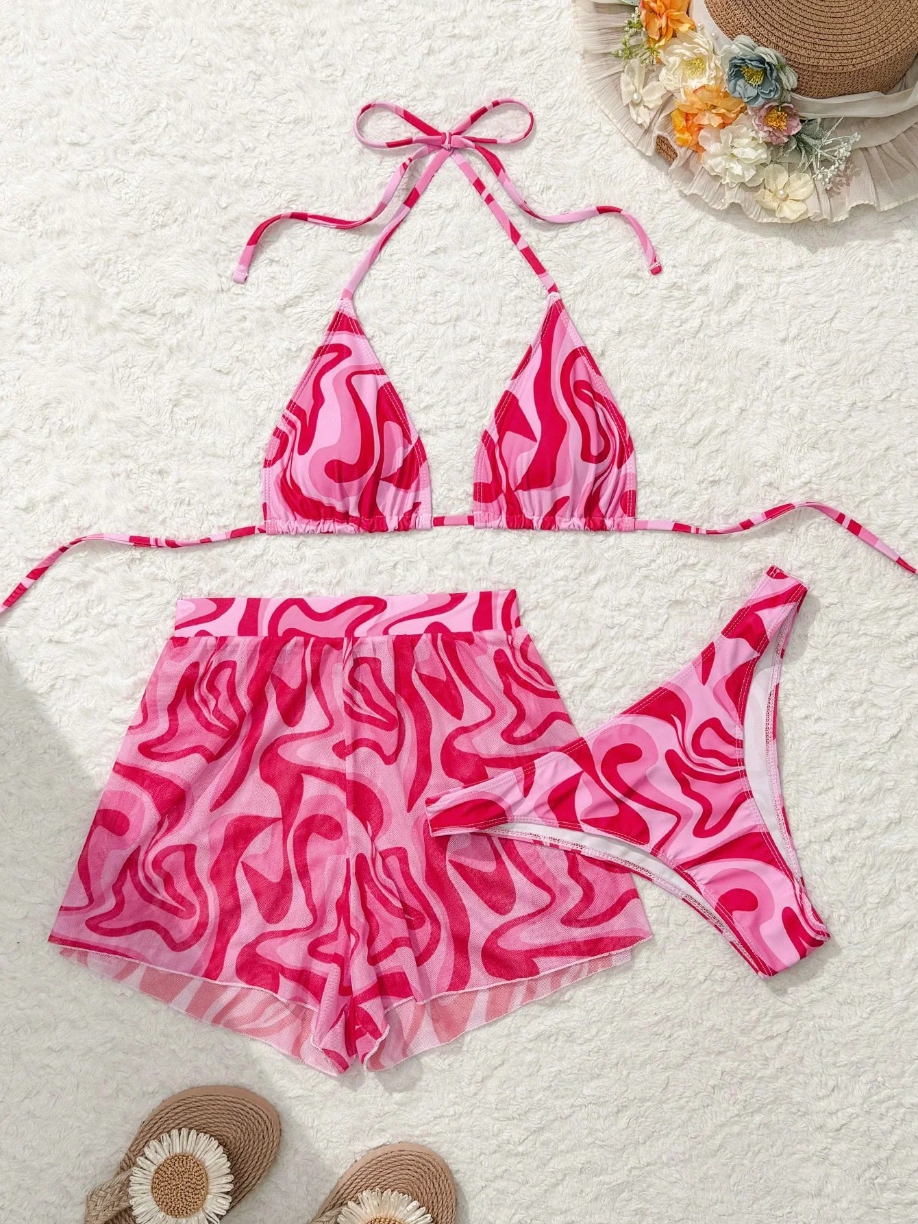 Conjunto Biquíni 3 peças Wendy