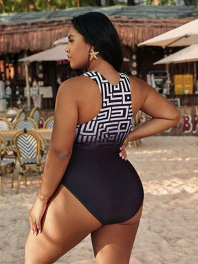 Maiô Esporte Plus Size Liana