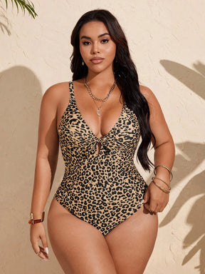 Maiô Leopardo Plus Size