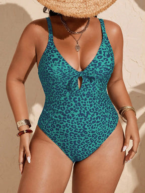 Maiô Leopardo Plus Size