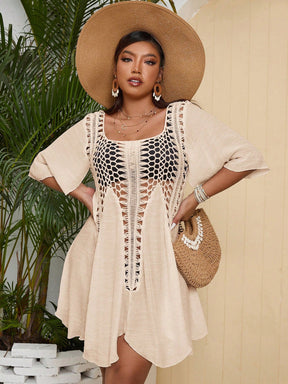 Saída de Praia Plus Size Sabine