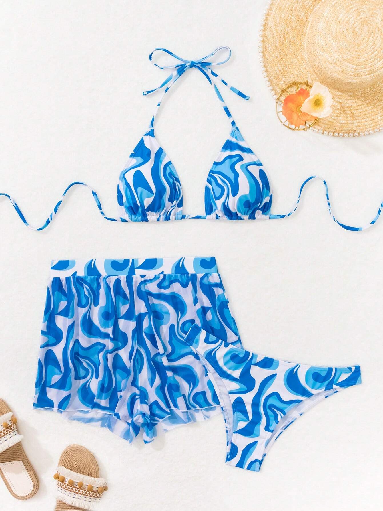 Conjunto Biquíni 3 peças Wendy